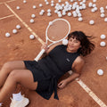 THE SMASH SKORT DRESS - BLACK