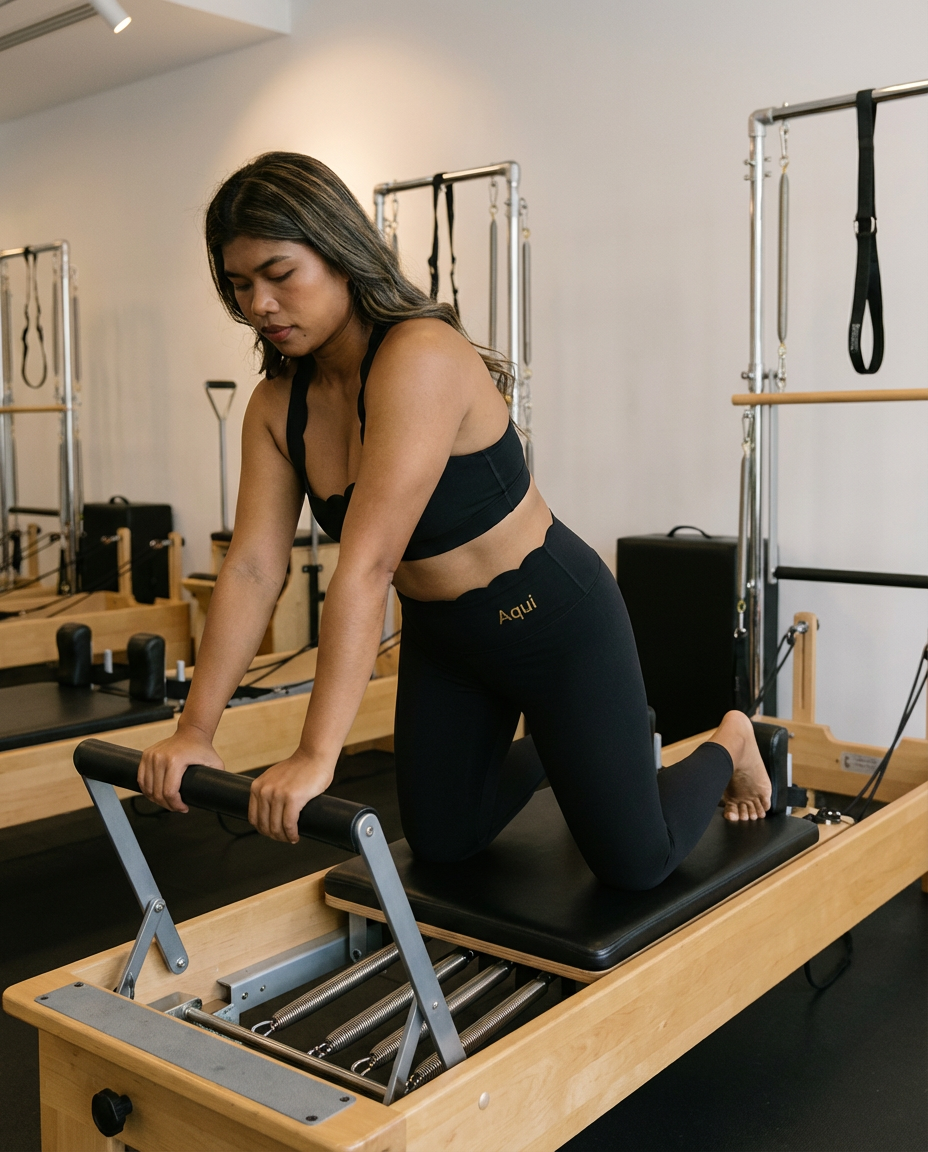 BLACK HIGH-WAIST PETAL ENERGY LEGGING