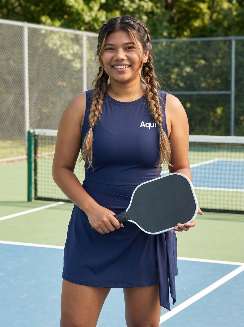 The Smash Skort Dress - Navy Blue