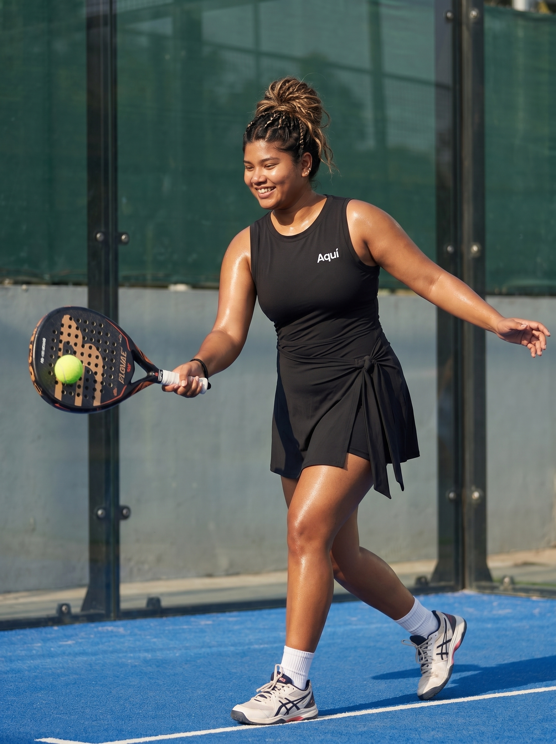 The Smash Skort Dress - Black