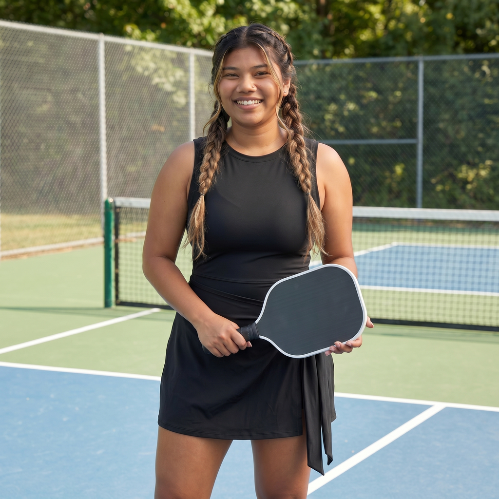The Smash Skort Dress - Black