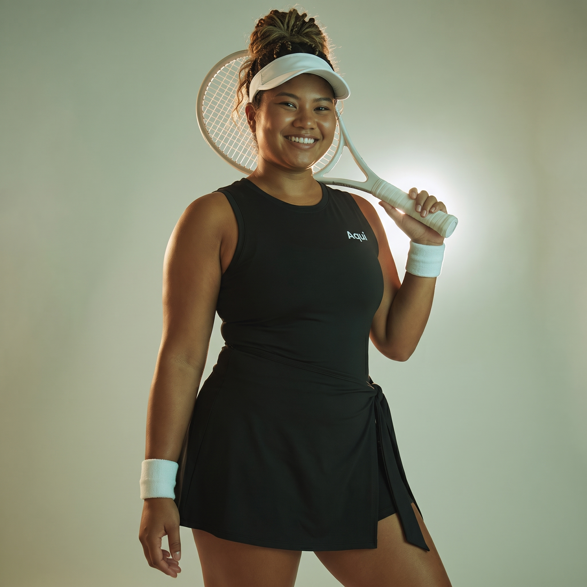THE SMASH SKORT DRESS - BLACK